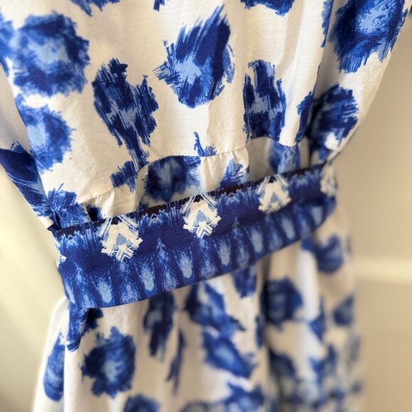 Abercrombie Tie Maxi Dress I S Petite - Picture 2 of 6